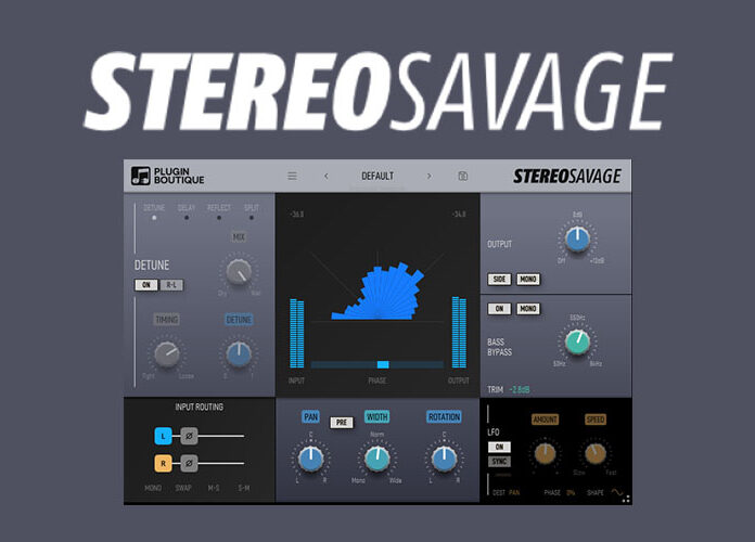 音频立体声效果器插件 Credland Audio StereoSavage v2.0.1 R2R版