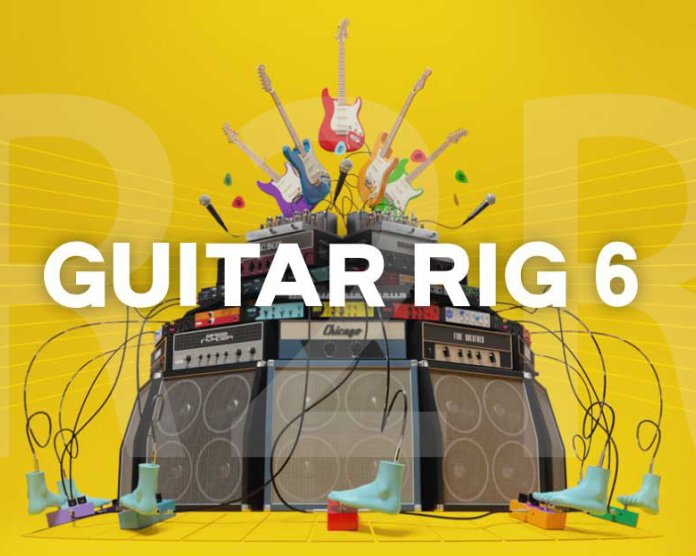 电吉他效果器软件 Native Instruments Guitar Rig 6 Pro v6.4.0 R2R版