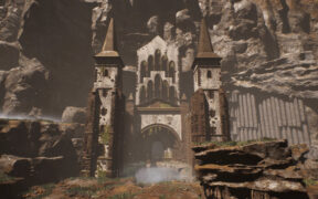 Sharur’s Lost Monastery Ruins 失落的修道院场景模型UE资产包