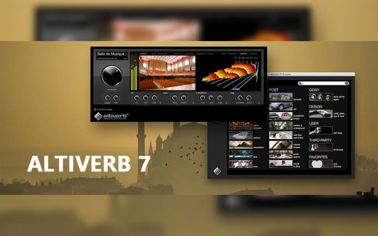 Audioease Altiverb 7 XL v7.2.8 音频卷积混响插件
