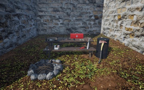 TMPS Survival Props 生存游戏道具模型UE4资产包