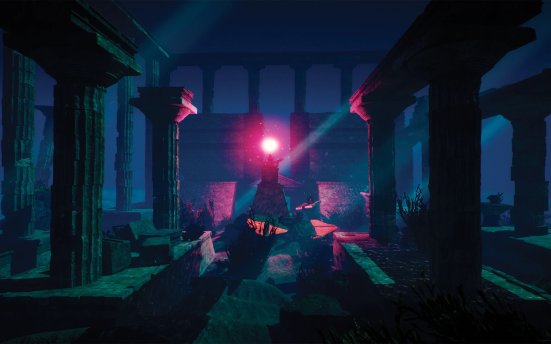 Sharur’s Underwater Temple 古希腊水下神庙场景模型UE资产包