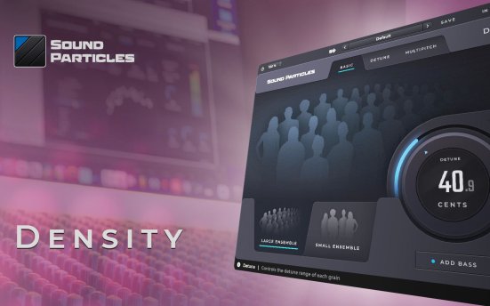 音频合唱效果器插件 Sound Particles Density v1.1.2 TCD版