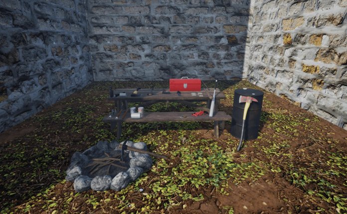 TMPS Survival Props 生存游戏道具模型UE4资产包