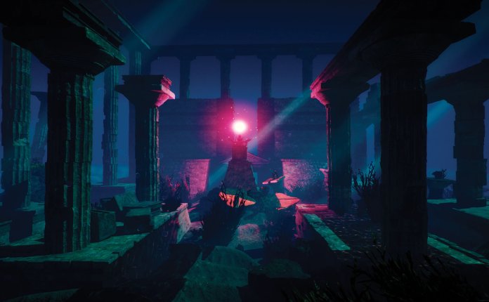 Sharur’s Underwater Temple 古希腊水下神庙场景模型UE资产包