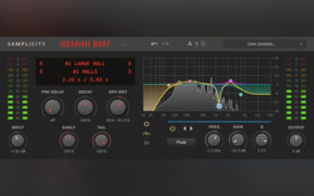 Samplicity Gemini BM7 v1.0.8 音频混响效果器插件
