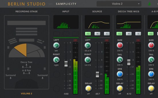 Samplicity Berlin Studio v1.1.0 柏林工作室声学插件