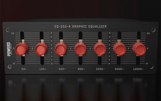 Kazrog True 252 v1.0.1 音频复古图形均衡器插件