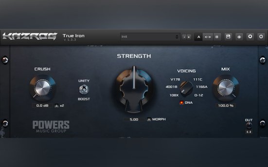 Kazrog True Iron v1.3.3 音频效果器插件