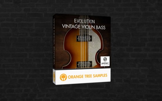 Orange Tree Samples Evolution Vintage Violin Bass (KONTAKT) 复古小提琴造型电贝斯音源