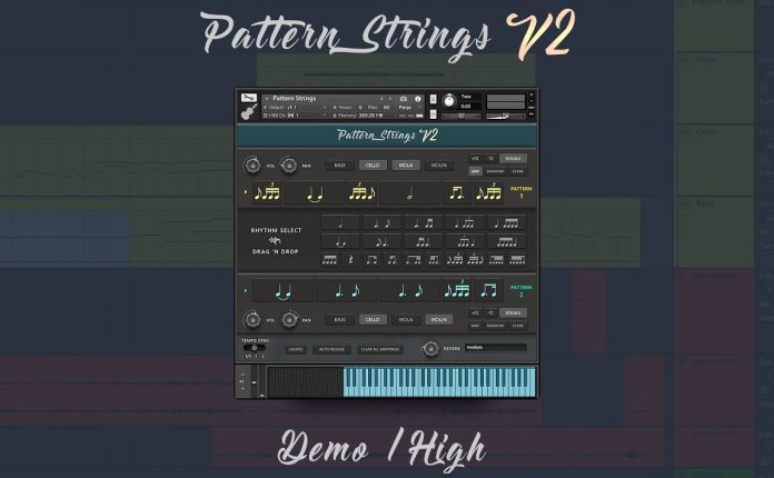 Ben Osterhouse Pattern Strings v2.2 (KONTAKT) 节奏弦乐音源