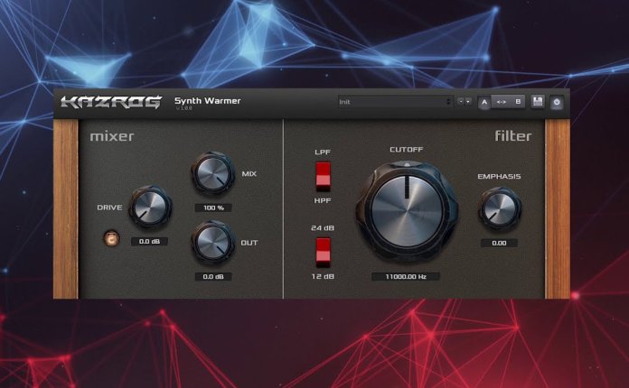 Kazrog Synth Warmer v1.1.5 音频饱和效果器插件