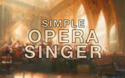 Fluffy Audio Simple Opera Singer (KONTAKT) 歌剧女声音源