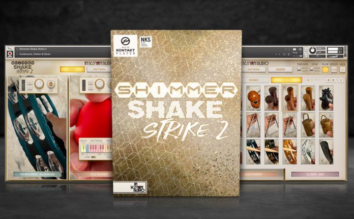 In Session Audio Shimmer Shake Strike 2 & Expansion (KONTAKT) 小型打击乐器音源