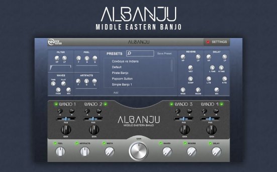 虚拟班卓琴插件 New Nation Albanju v2.1.1