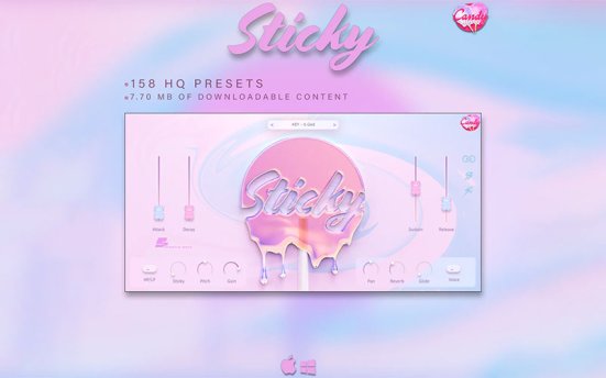 Infinite Audio Sticky v1.0.1 虚拟RNB乐器插件