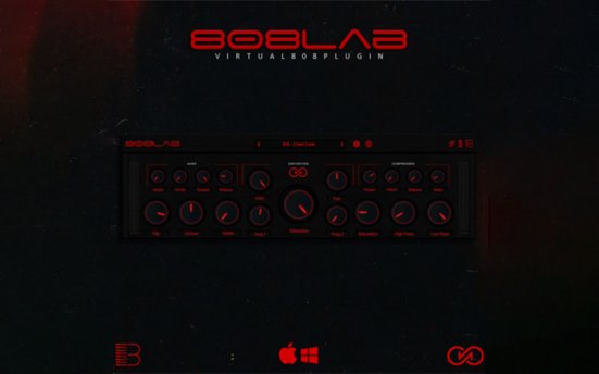 Brandon Chapa 808LAB v1.0.0 虚拟乐器插件
