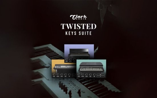 Clark Pro Audio Twisted Keys Suite (KONTAKT) 三台复古钢琴音源