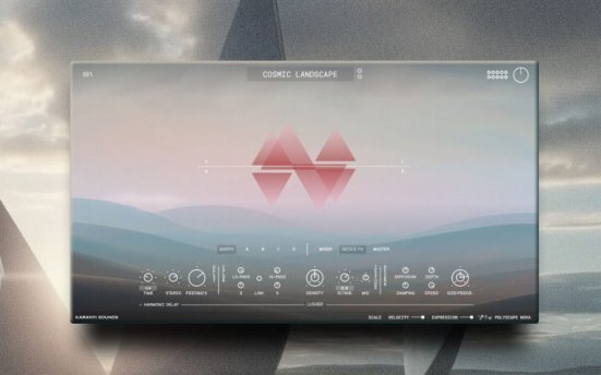 高级混合合成器 Karanyi Sounds Polyscape Nova v1.0