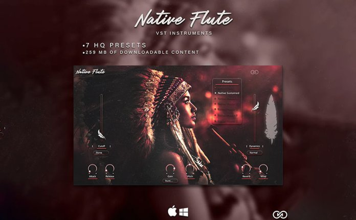 Infinite Audio Native Flute v1.01 虚拟长笛插件