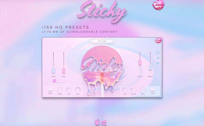 Infinite Audio Sticky v1.0.1 虚拟RNB乐器插件