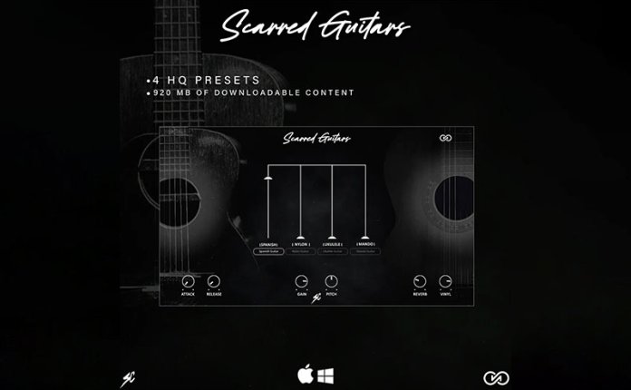 Infinite Audio Scarred Guitars v1.0.0 虚拟吉他插件