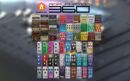 吉他放大器套件 Kuassa Amplifikation 360 v1.2.4