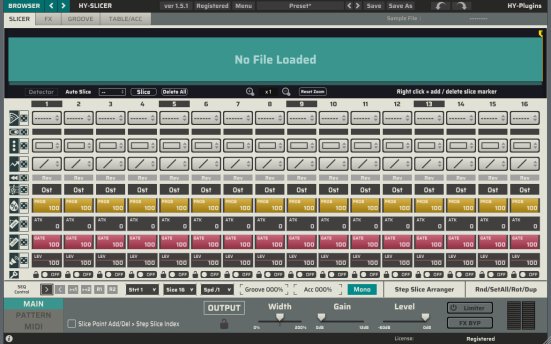 步进音序器 HY-Plugin HY-Slicer v1.5.1