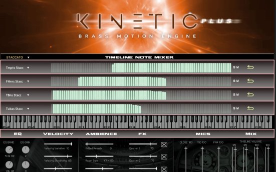 Kirk Hunter Studios <strong>Kinetic Brass Plus</strong> (KONTAKT) 铜管乐器音源