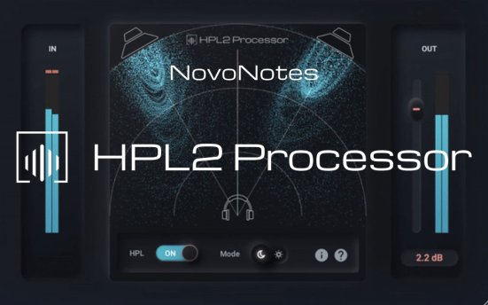 声学模拟插件 NovoNotes HPL2 Processor v2.1.1 R2R版