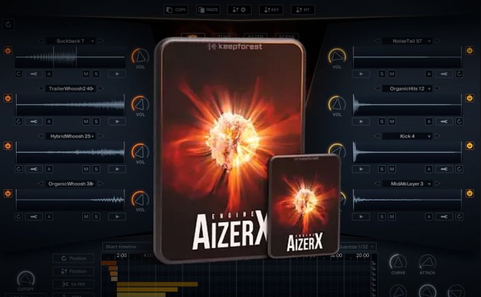 Keepforest AizerX Classic Trailer Toolkit BIG UPDATE (KONTAKT) 电影游戏预告片音效配乐音源