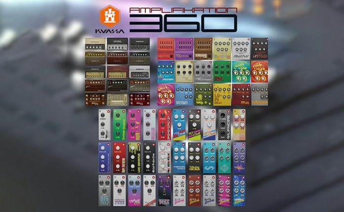 吉他放大器套件 Kuassa Amplifikation 360 v1.2.4 TCD版