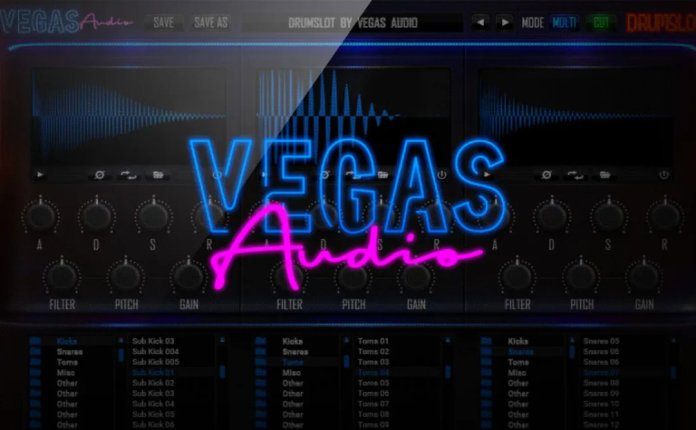 Vegas Audio Drumslot v2.0 虚拟鼓乐器插件