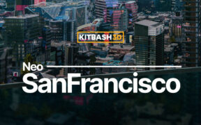Kitbash3D Neo San Francisco 美国海湾城市场景3D模型