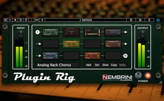 Nembrini Audio NA Plugin Rig v1.2.2 音频效果器串联插件