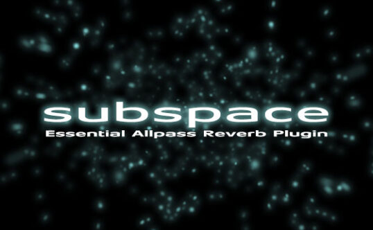 Zynaptiq SUBSPACE v1.2.1 音频混响效果器插件
