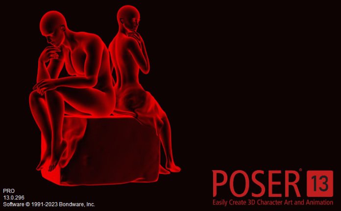Bondware Poser Pro v13.3.1041 三维动画渲染软件