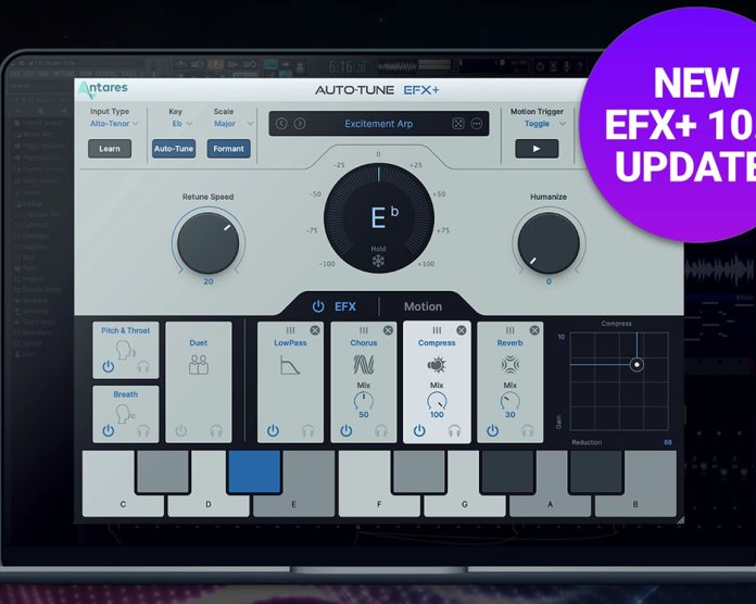 音频人声效果器插件 Antares Auto-Tune EFX+ v10.0 VR版