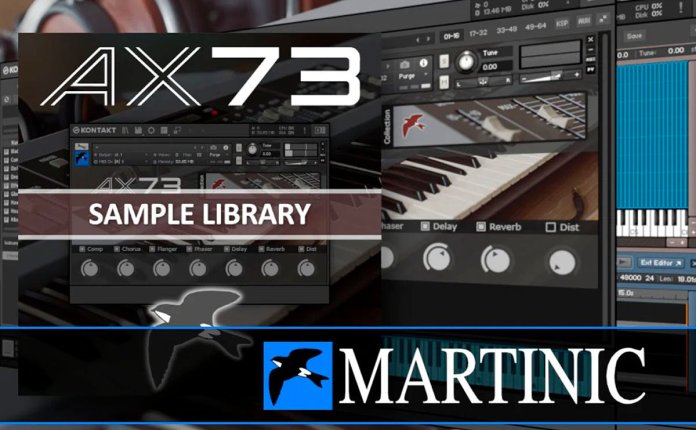 Martinic AX73 Sample Library (KONTAKT) 合成器音源