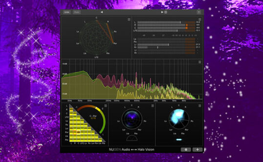 可视化环绕音频分析插件 NUGEN Audio Halo Vision v1.1.2.2