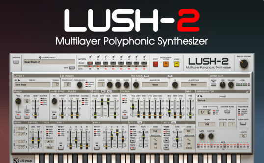 虚拟合成器插件 D16 Group Lush 2 v2.0.0