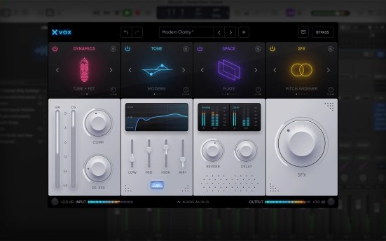专业人声混音插件 Nuro Audio Xvox v1.1.2 TCD版
