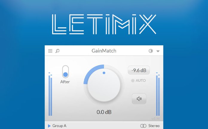 音频响度匹配插件 Letimix GainMatch v1.413b230228 TCD版
