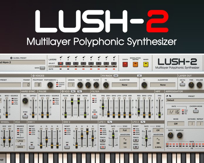 虚拟合成器插件 D16 Group Lush 2 v2.0.0 R2R版