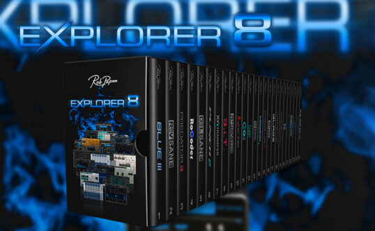 音频合成器效果器插件包 Rob Papen eXplorer v8.0.9