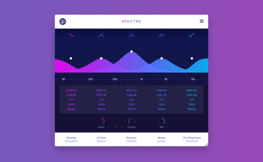 音频均衡器插件 Wavesfactory Spectre v1.5.6