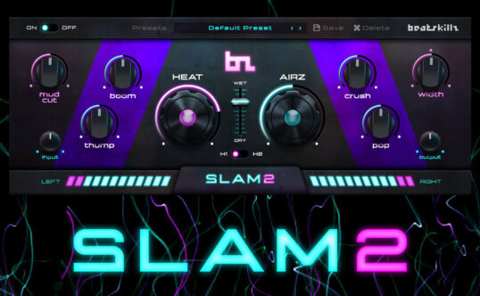 音频效果器插件 BeatSkillz Slam2 v1.3.0