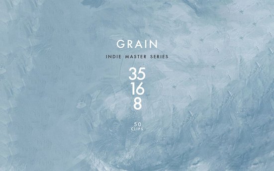 CineGrain Grain Indie Master Series [MOV] 电影胶片颗粒效果4K视频素材