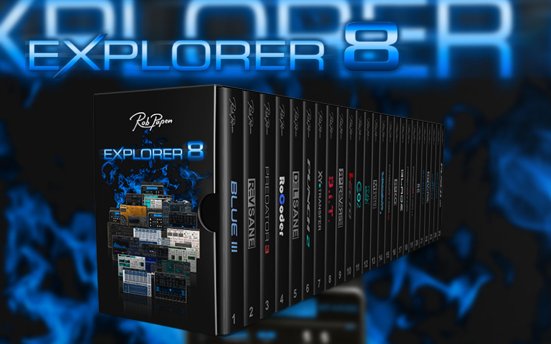 音频合成器效果器插件包 Rob Papen eXplorer v8.0.9