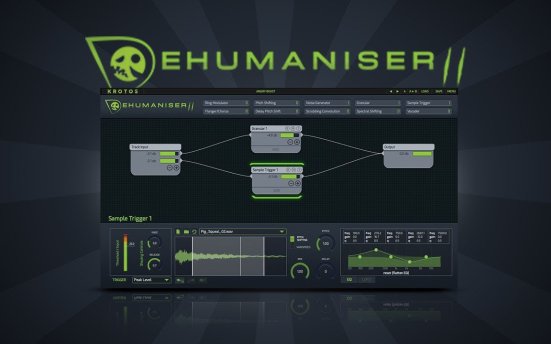 生物怪物声音处理插件 Krotos De humaniser II v1.4.0